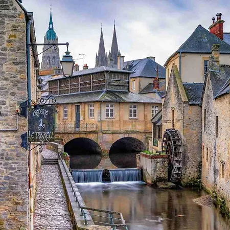 T2 Avec Jardin Et Parking - 5 Min De Bayeux Apartamento *