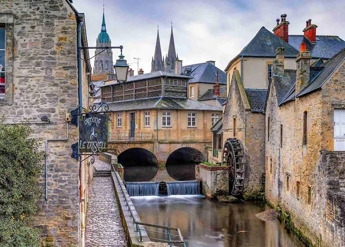 T2 Avec Jardin Et Parking - 5 Min De Bayeux Lejlighed *